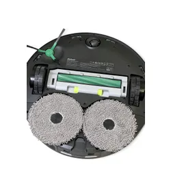 Robot sprzątający iRobot Roomba Plus 405 Combo Funkcja mopowania Stacja oczyszczająca Tworzenie mapy pomieszczenia 68dB Czarny,31,5 x 47,2 x 45 cm - outlet