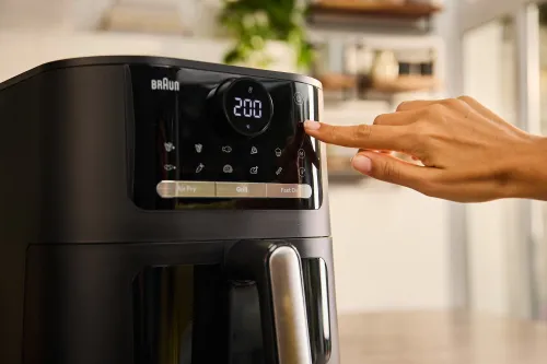 Air Fryer Frytkownica beztłuszczowa BRAUN MultiFry 5 HF5073 6l z okienkiem do obserwacji postępów gotowania