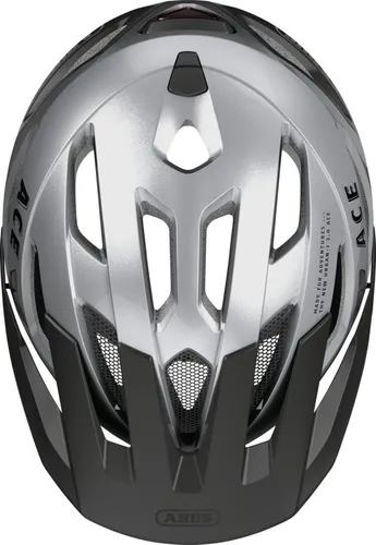 Kask rowerowy ABUS Urban-I 3.0 Ace Glean Srebrny (rozmiar S)