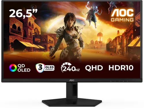 Monitor AOC Q27G41ZDF 26.5" 2560x1440px 240Hz 0.03 ms [GTG]