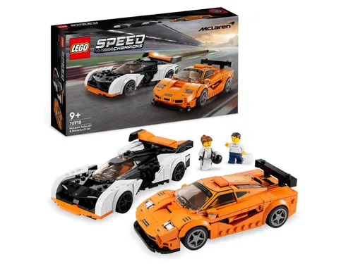 LEGO Speed Champions 76918 McLaren Solus GT ve McLaren F1 LM