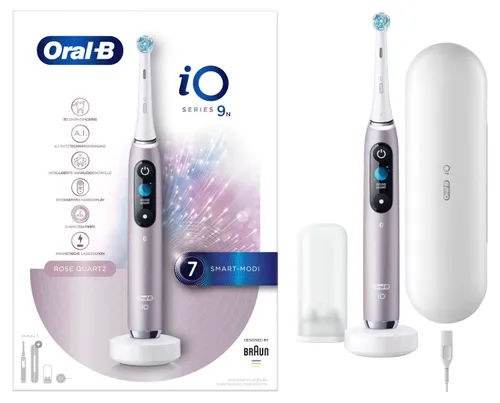 Магнитная зубная щетка Oral-B iO Series 9 Rose Quartz