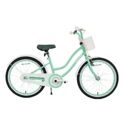 Rower dziecięcy INDIANA Pretty 20 cali dla dziewczynki Miętowy