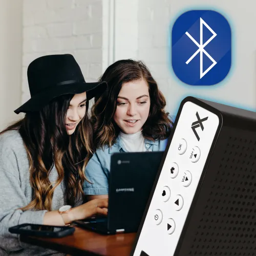 Radioodbiornik Opticum Sound Path Lite Radio FM Internetowe Wi-Fi Bluetooth Czarny