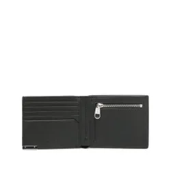 Большой мужской кошелек Calvin Klein Modern Plaque Bifold 5cc с монетой K50K509976 BAX