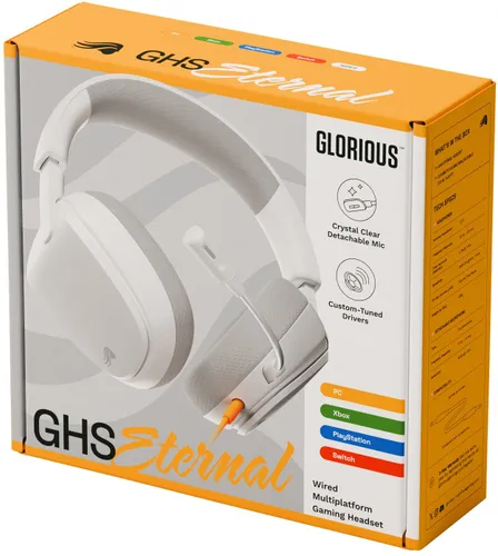Słuchawki GLORIOUS GHS Eternal GLO-A-1PC-WHT Nauszne