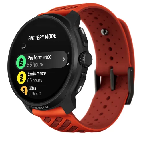 Zegarek sportowy Suunto Race 2 Coral Orange 49mm GPS Pomarańczowy