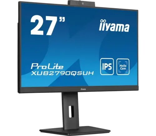 Monitor iiyama ProLite XUB2790QSUH-B1 z kamerą 27" 2K IPS 100Hz 0,4ms