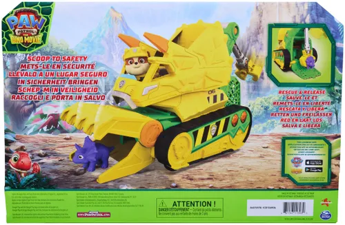 Pojazd SPIN MASTER Psi Patrol Dino Movie Koparka Rubble A Deluxe 6075978