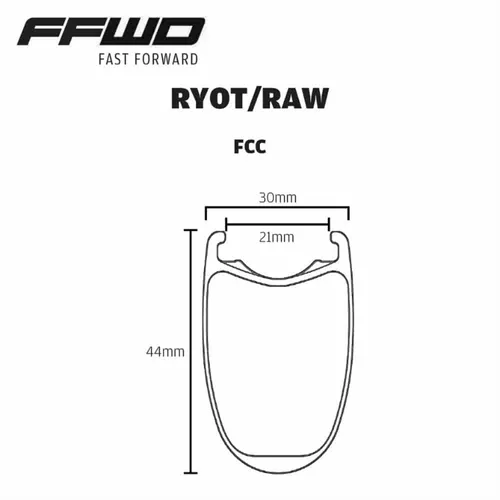 Komplet kół FFWD RYOT44 SET FCC