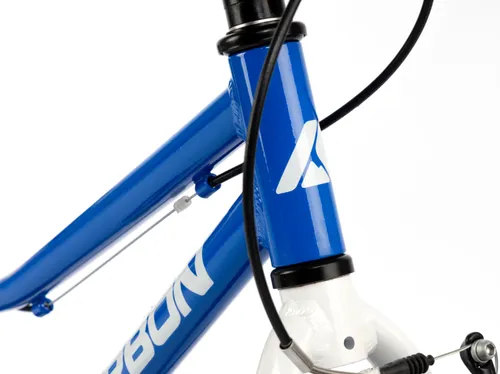 Rower dziecięcy KARBON Superlight Automatic 18 cali dla chłopca Niebieski