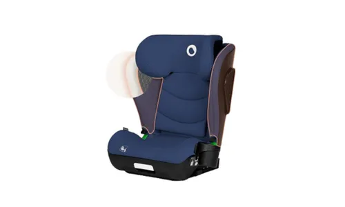 Fotelik samochodowy LIONELO Neal i-Size 100-150 cm (15-36 kg) Niebieski