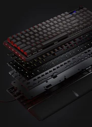 Klawiatura gamingowa Corsair VANGUARD PRO 96 MGX przewodowa magnetyczna podświetlana czarna