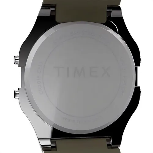 Timex T80 TW2V41100 Haki / Gümüş saatler