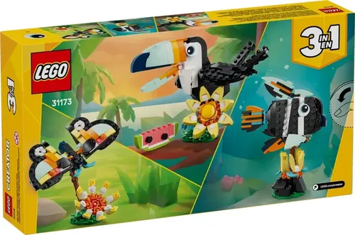 LEGO Creator 31173 Dzikie Zwierzęta: Tropikalny Tukan