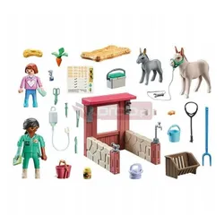 PLAYMOBIL COUNTRY 71471 WETERYNARZ Z OSIOŁKAMI