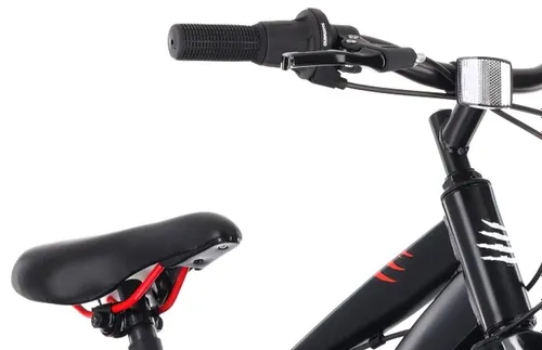 Rower dziecięcy SUN BABY Tiger Bike 20 cali dla chłopca Czarno-czerwony