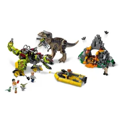 Конструктор Lego 75938 Jurassic World - Бой тираннозавра и робота-динозавра