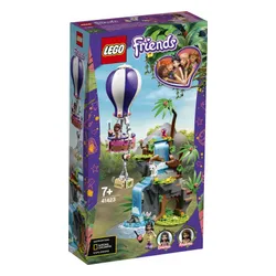 Конструктор Lego Friends на воздушном шаре, чтобы спасти тигра (41423)