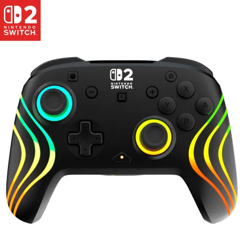 Pad Turtle Beach Afterglow Wave Wireless RGB Controller do Nintendo Switch 2 Bezprzewodowy Czarny