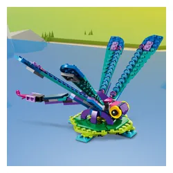 Lego paw Creator 3w1 egzotyczny 31157 z ruchomym ogonem i podstawką