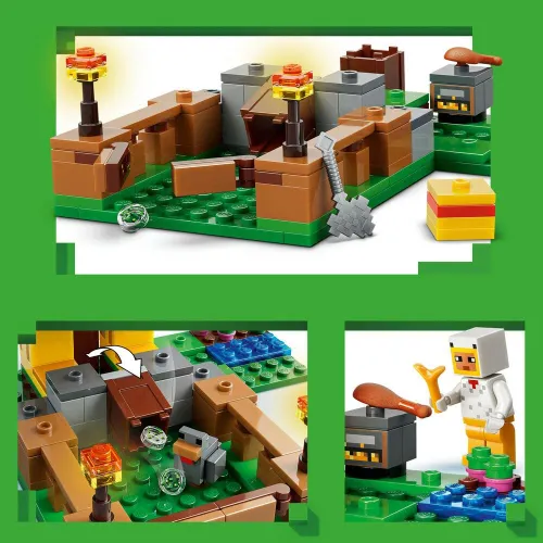 LEGO 21585 Minecraft Farma Kurczaków