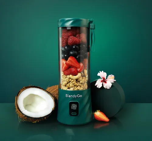 Blender personalny BLENDYGO 3 Butelkowa zieleń Bezprzewodowy