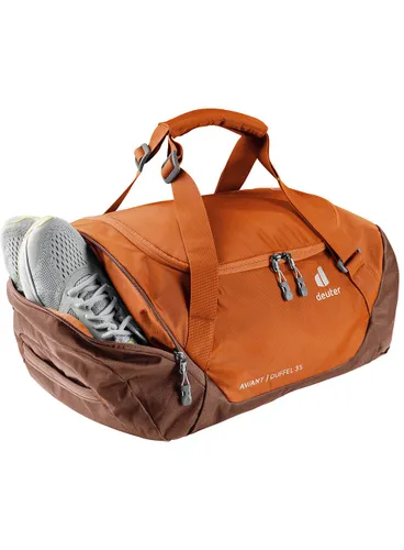 Складная дорожная сумка Deuter Aviant Duffel 35-chestnut / umbra