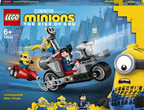 LEGO Minions durdurulamaz motosiklet kaçıyor (75549)