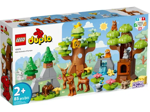 Конструктор Lego 10979 Duplo - Дикие животные Европы