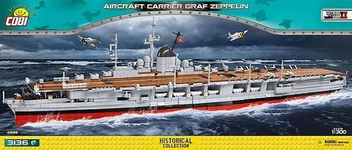 Cobi Aircraft Carrier Graf Zeppelin (4826)