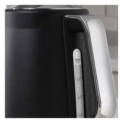 MORPHY RICHARDS Illuminated Jug 1,7 l czarny - czajnik elektryczny bezprzewodowy ze stali nierdzewnej