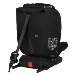 Fotelik samochodowy LIONELO Bastiaan i-Size 40-150 cm (0-36 kg) Czarno-różowy