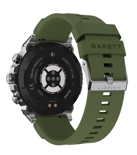 Smartwatch Garett Atom Srebrny