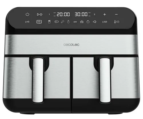 Air Fryer Frytownica CECOTEC Cecotec Cecofry Advance 9000 Inox 9l 8 automatycznych programów