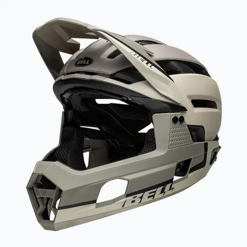 Kask rowerowy Bell FF Super Air R MIPS Spherical matte cement/gray