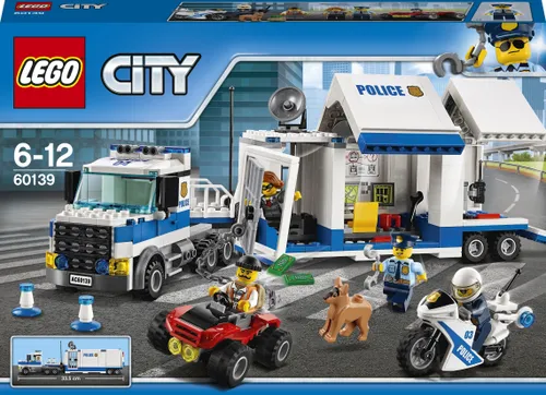 Конструктор Lego City мобильный командный центр (60139)