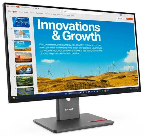 Monitor LENOVO ThinkVision P24QD-40 23.8" 2560x1440px IPS 4 ms [GTG]