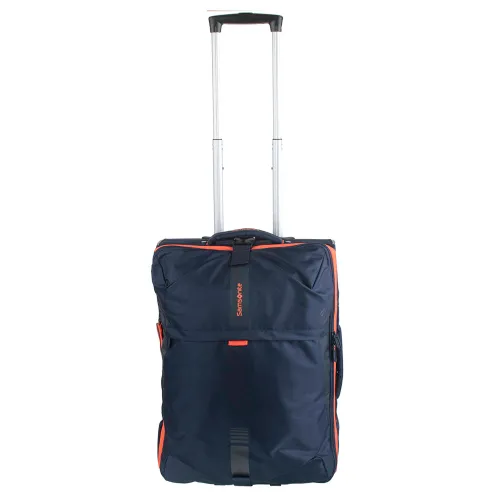 Walizka torba na kółkach Samsonite Explorall 2.0 - blue / orange