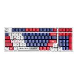 Klawiatura gamingowa A4Tech Bloody S98 Sports BLMS Red Plus przewodowa mechaniczna podświetlana wielokolorowa