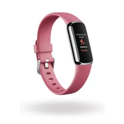 Фитнес-браслет Fitbit by Google Luxe розовый