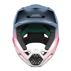 Kask rowerowy LAZER Chase KinetiCore Niebiesko-różowy Full Face (rozmiar XS)