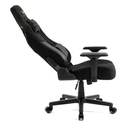 Fotel GAMVIS Elite 2.0 XL Basic Czarny (złote elementy)