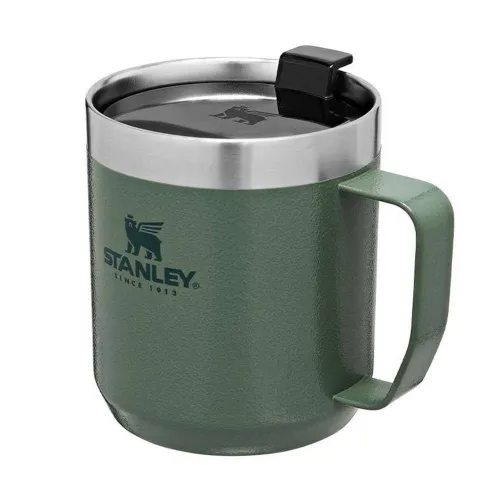 Kubek turystyczny z pokrywką Stanley Classic Legendary Camp Mug 0,35 l - hammertone green