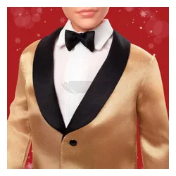 BARBIE LALKA KEN HOLIDAY 2025 Signature lalka kolekcjonerska, świąteczna JGK55