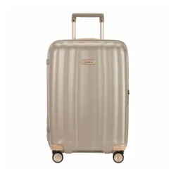 Walizka średnia Samsonite Lite-Cube Prime - matt ivory gold