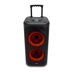 Power Audio Aiwa KBTUS-450 40W Bluetooth Mikrofon Karaoke Czarny