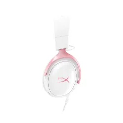 Słuchawki przewodowe z mikrofonem HyperX Cloud III Nauszne Biało-Różowe