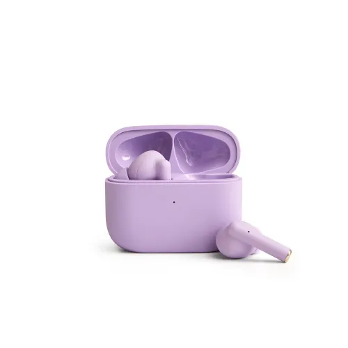 Słuchawki bezprzewodowe Colorum CTWS-02 Lavenda Dokanałowe Bluetooth 5.3 Fioletowy