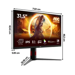 Monitor AOC U32G4U 31.5" 3840x2160px IPS 160Hz 0.5 [MPRT]